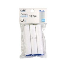 MDG5824 IS 퓨어샤워헤드정수필터(3입) (샤워기필터/향기나는필터/샤워기청소/부유물제거)