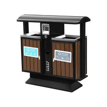 올템블리 분리수거장 부스 쓰레기 재활용 분리장 조립식, MX-S2303 (3가지 카테고리)