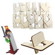 나무 폰 거치대 만들기(10세트) 미술재료 집에서하는놀이