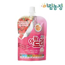 [아람농장] 아람드리 어린이 유아 음료 딸기 즙 주스 100ml x 40개, 상세 설명 참조, 상세 설명 참조