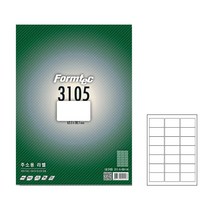 주소라벨지 21칸 LQ-3105 20매 라벨스티커 청첩장라벨