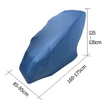 Z.y 안마기커버 안마의자 덮개, 블루(XL)