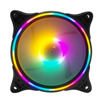 RGB LED 120MM 데스크탑 쿨러 PC VGA 카드 교체용 #992EA 아이리스, 본상품선택, 본상품선택