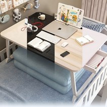 편리한 앉은뱅이 책상 접이식 어린이 좌식 책상70cm X48cm 밥상 베드테이블 컴퓨터책상 미디어나무, 화이트 (70x48)