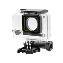 GoPro Hero 3   4 Plus 보호 커버 하우징 용 40m 수중 방수 케이스 커버 하우징 Go Pro 액션 카메라 용 하우징 마운트, With accessories