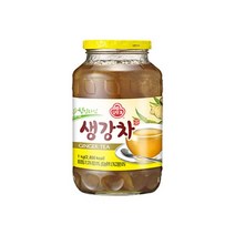 오뚜기 생강차 1kg 탕비실 간식 홈카페 티타임 1세트