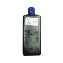 국산 송죽 검정 먹물 (대)