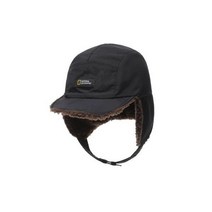 NATIONALGEOGRAPHIC N224AHA580 리버시블 패딩 트래퍼햇 BLACK
