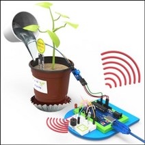 풀세트형 화분에 물주세요 부저알람 실험 초등학교교구 과학교구 만들기교구