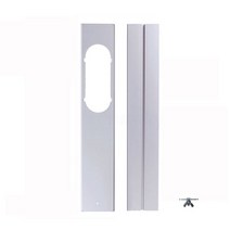 제설기 제설장비 스키장2/3 PCS 최신 조정 가능한 창 키트 슬라이드 에어 컨디셔너 배기 호스 바람 방패