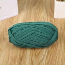 뜨개실 쟈이언트얀 형광뜨개실코튼 니트 천으로 양모 t-셔츠 원사 DIY 소프트 직조 카펫 담요 가방 39 색, 03 Dark green