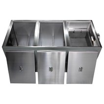 하수 여과 스텐 유수분리 장치 유수분리기 그리스트랩, 묻힌 800x400x200mm 유수분리 장치