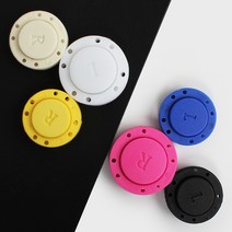 자석 단추 똑딱이단추 귀자석 발자석 가방자석, 자석단추22mm-오렌지(1개), 1개