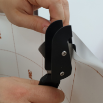 에스알 필름 트윈 안전 커터 인테리어필름 랩핑 이형지 컷 Stainless Twin Safety Cutter