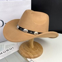 페도라 카우보이모자 로데오 캠핑 남녀공용 보안관모자 카우걸 웨스턴 승마