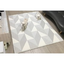 베란다 발코니 놀이매트 층간소음 아동 유아거실 안전매트 2세트, 08-해피테라조 (2장)