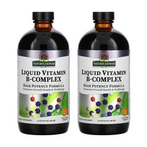 네이쳐스앤서 액상 비타민 C E B 1 2 3 6 9 12 컴플렉스 B군 480ml 귤맛 2통, 1개, 기본