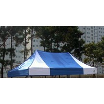 지붕단품(지붕만출고) 방수천 uv가공 뚜껑교체 국내생산 카라반캐노피 천막텐트 천교체, 1.5X2.2m, 백녹