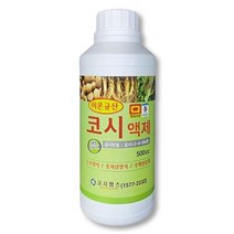 이온규산비료500ml - 코시액제 코시팜스 벼 논 도복 웃자람 방지제, 코시액제500ml 1병