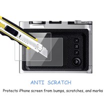 카메라 LCD 뷰파인더 Fuji Instax Mini Evo HD 투명 LCD 화면 보호기 용 강화 유리 필름 스크래치 방지 2, 한개옵션0