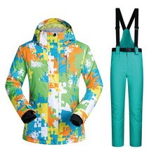 커플 인싸 보드복 상하의 방풍방수방한 스키복