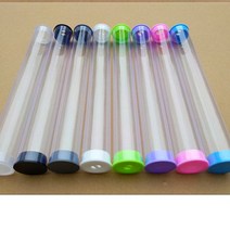 PVC 투명 튜브 답례품 선물 대량 포장 용기 28cm 10개, PVC튜브통