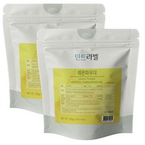 민트라벨 레몬파우더 600g 2개세트
