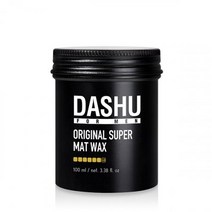 DASHU 포 맨 프리미엄 오리지널 슈퍼 매트 왁스 100ml, NONE