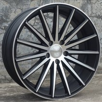17인치 타이어 휠 Voss vfs2 19 인치 19x9.5 5x114.3 honda accord civic mazda에 적합한 자동차 합금 휠 림, 없음, 1개