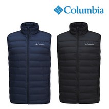 컬럼비아 남성 초경량 덕다운 조끼 WE0952 PC