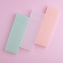데코덴 반투명 플라스틱 필통 DIY 데코덴 만들기 재료, A.필통(대)-핑크