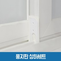 창틈이 창문 바람막이 문풍지, 풍지판