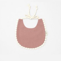 메르베 메르베 브리즈빕 인디핑크 아기턱받이/침받이_사계절용