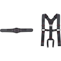 Tajima 타지마 CRX900 안전벨트 (35.4인치(900mm)) + Tajima YPL-BK 안전벨트 - 허리 벨트 + 안전 벨트 서스펜더 타입, 1개