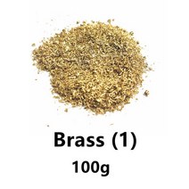 25g 구리 부스러기 금속 부스러기/터링/필링/칩/먼지구리/황동/알루미늄/철, 04 Brass