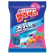 칠성 워터젤리 젤리추천 롯데 죠스바젤리 젤리셔스 과일젤리 대용량젤리 70G 8개, 11세트