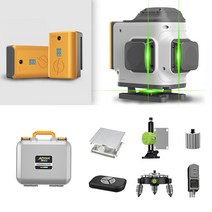 상록수 레이저레벨기 그린 수평계 벽부착 삼각대 레벨기 12/ 16선 수평기, 12선 상록수 레벨기, 1세트