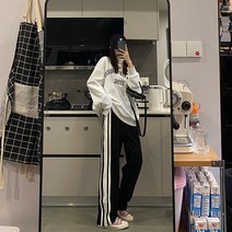 똑바로 느슨한 바지 게으른 조커 바지