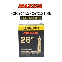 바이크 타이어 오토바이 1pc 초경량 MAXXIS 26 자전거 내부 튜브 Size16 20 27.5 29 AV FV Presta Stab 블로우 프루프 MTB 도로 카메라