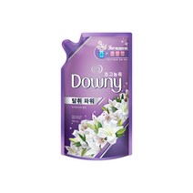 다우니 초고농축 퍼플 섬유유연제 화이트티와 릴리 리필, 1개, 700ml