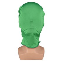 포토부스 크로마키 그린스크린 자연광조명 녹색/파란색 사진 크로마 키 마스크 장갑 후드 보이지 않는 효, 06 Green  Mask