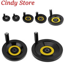 회전 핸들 핸드 휠 선반 밀링 머신 후면 리플 63mm 80mm 125mm 160mm 200mm 1 개, 16x160mm