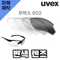 자체제작 우벡스 802 고글 호환 렌즈 교체 변색 투명 블랙 라이딩 캠핑 골프 낚시 야구 바이크, (편광렌즈) 그레이, 렌즈만 발송됩니다. (테는 미포함), 주문 후 교환 환/불 취소가 불가능합니다.