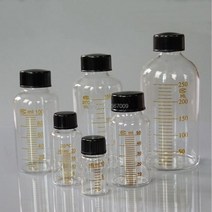 실험실 졸업 둥근 붕규산 유리 시약 병 5ml ~ 1000ml 세럼 샘플 바이알, 1000ml 1pc