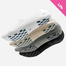 위풋 WEFOOT 더블 논슬립 페이크 삭스, 오트밀