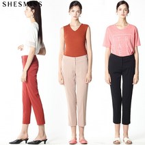 쉬즈미스 쉬즈미스(SHESMISS) 다리가 길어보이는 절제된 슬림핏 팬츠 (택가격:128000원)