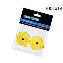 MTB 타이어 자전거 림 스트립 타이어 라이너 튜브 보호대 PVC 테이프 700C 26 27.5 인치 휠 MTB 로드, 04 700CX18mm