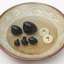 [펠트친구] 민자삼각코(인형코) 1봉(7개)/인형코/코/인형만들기/diy인, 6mm