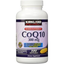 커클랜드 코엔자임 코큐텐 300mg 100소프트젤, 1, One Color