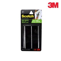 3M 사업자용 리모컨탈부착 블랙 벨크로테이프 3개 가방재료용 가정용